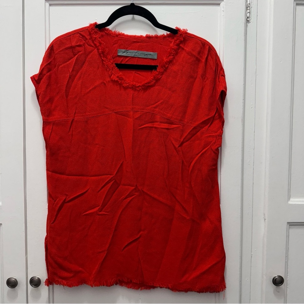 Raquel Allegra Red Shirt
